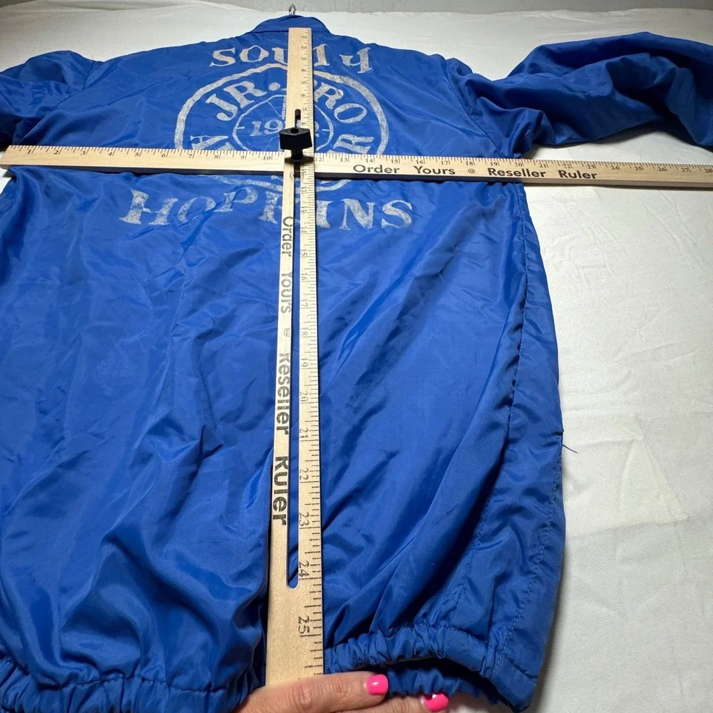 Vintage Windbreaker Jacket 1982 South Hopkins Jr Pro All Star Youth XXL 18/20